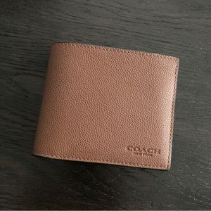 Mens COACH wallet never used